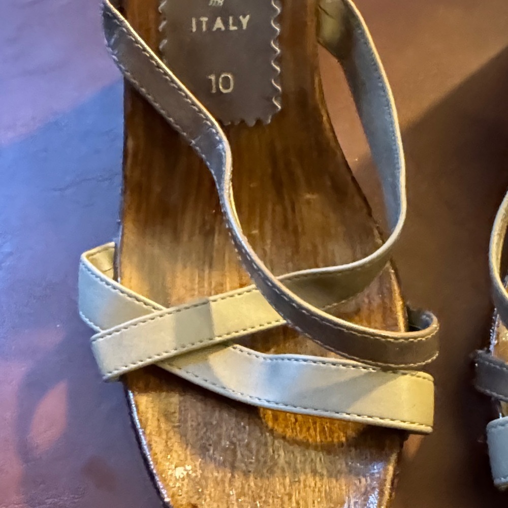 Italian Shoemakers Women's Brown Mules - Picture 4 of 12